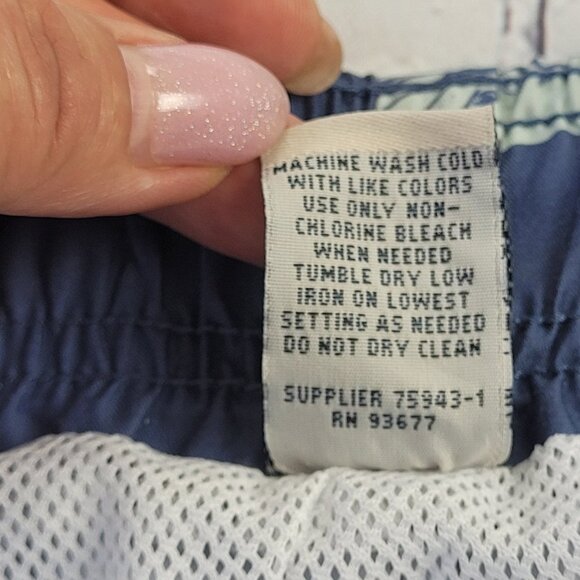 St.John’s Bay men’s blue swimming trunk size M - Picture 5 of 8